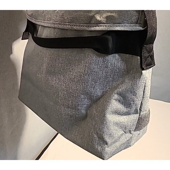 Canvas Everyday Work Shoulder Bag Crossbody Messenger Bags Sactchel Unisex Gray - Picture 4 of 9